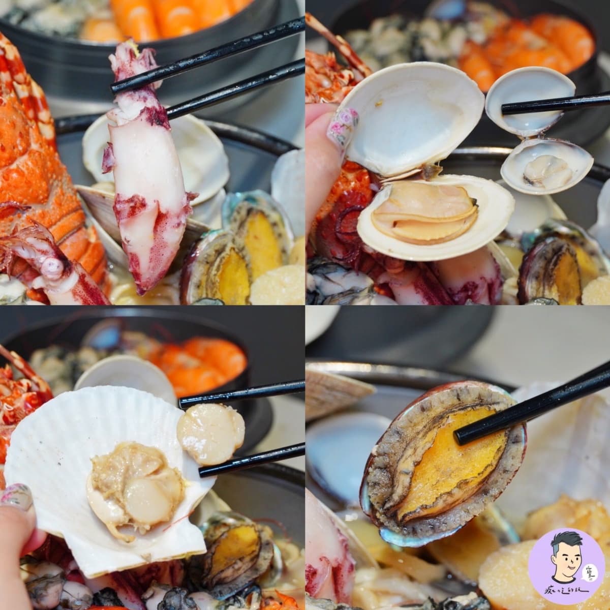 １碗吃得到９種海鮮！超浮誇鍋燒麵塞滿龍蝦、鮑魚，暴量蚵仔麵痛風也要吃