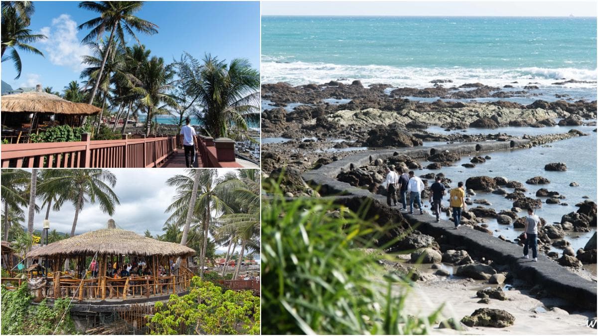 秒飛泰國度假！快衝「台版蘇美島」美拍黑色海上步道，賞南洋風祕境海岸