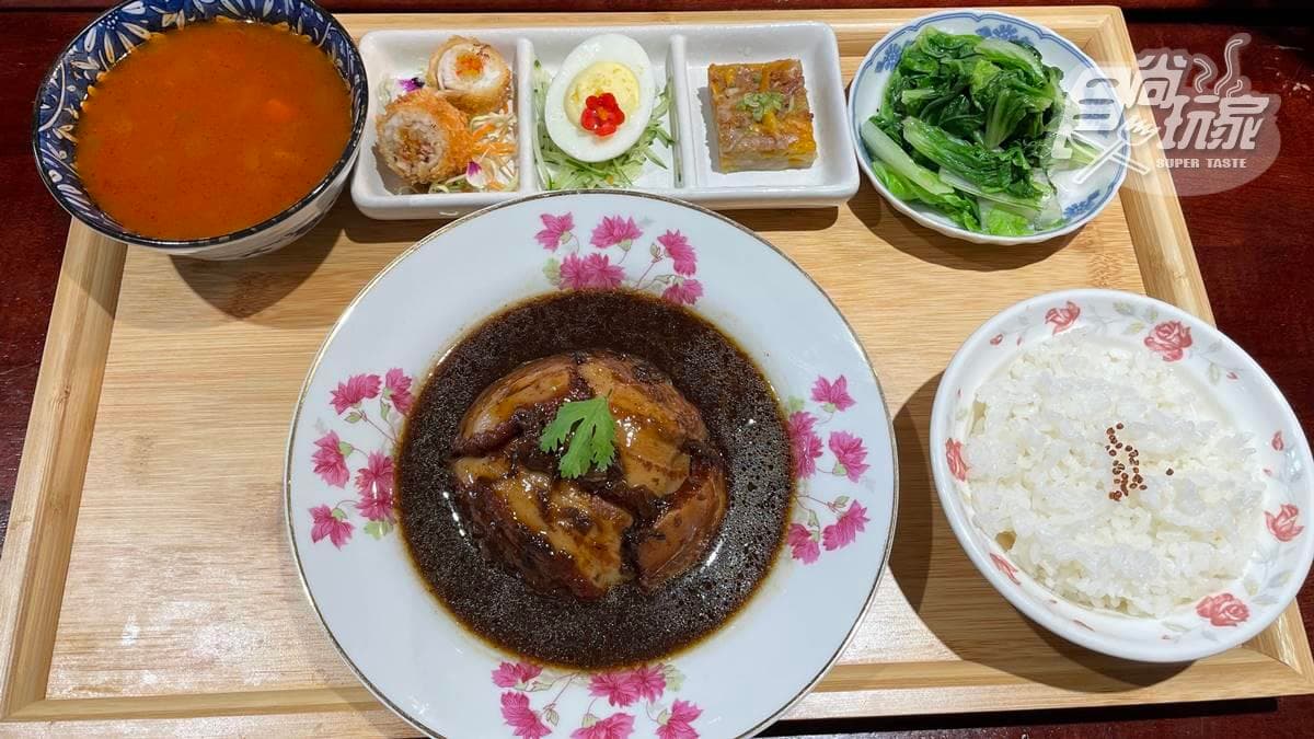 連獲２年必比登！「古蹟餐廳」必點入口即化梅干扣肉，再搭招牌辣醬更對味