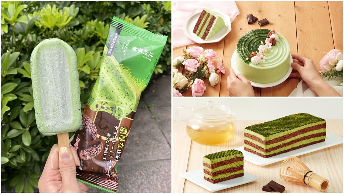 抹茶控接招！辻利茶舗「抹森林蛋糕」限量先搶，加碼嗑全家「抹茶巧酥雪糕」