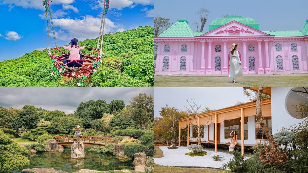 IG拍爆！2022彰化８大美拍景點：台版兼六園、高空鳥籠鞦韆、浪漫粉紅教堂