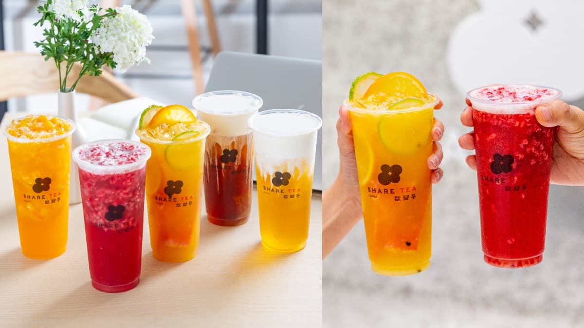 連８天指定飲品買一送一！歇腳亭新菜單天天喝，爆爆水果茶2.0、奶蓋芝士都有