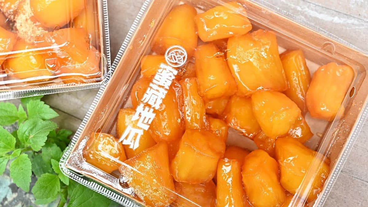 地瓜吃起來相當軟綿，交織著麥芽的香甜，整體吃起來不會太甜膩。（圖片來源：糖糖's 享食生活）