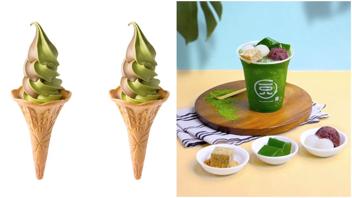 霜淇淋買一送一！連３天爽嗑抹茶ｘ焙茶綜合款，再吃超豪華「冰沙聖代」