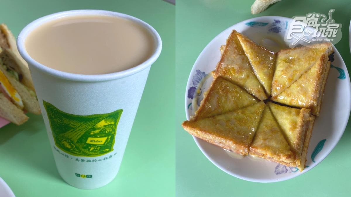 台東第一間西式早餐！焦脆法式吐司＋肉鬆意外超搭，香甜濃郁桂圓奶茶也要喝