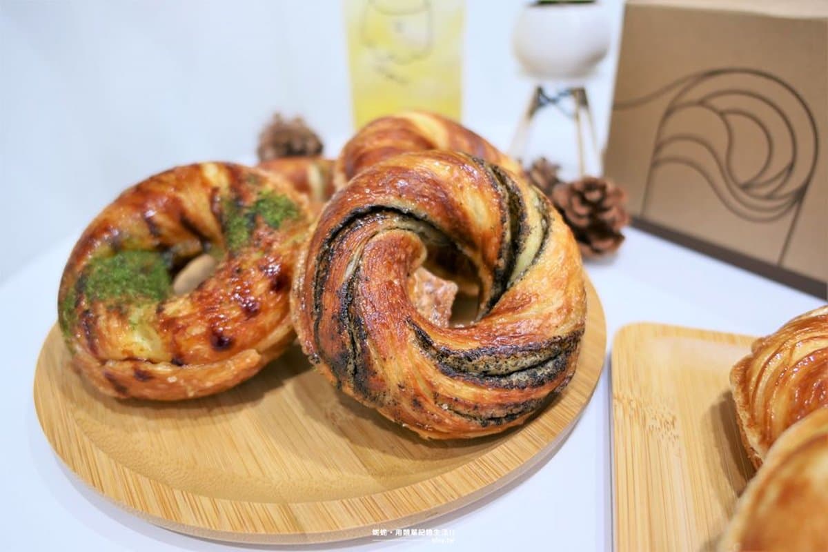 ５口味一律30元！獨創現烤「木紋甜甜圈」外酥內軟，「海苔椒鹽」唰嘴秒嗑光