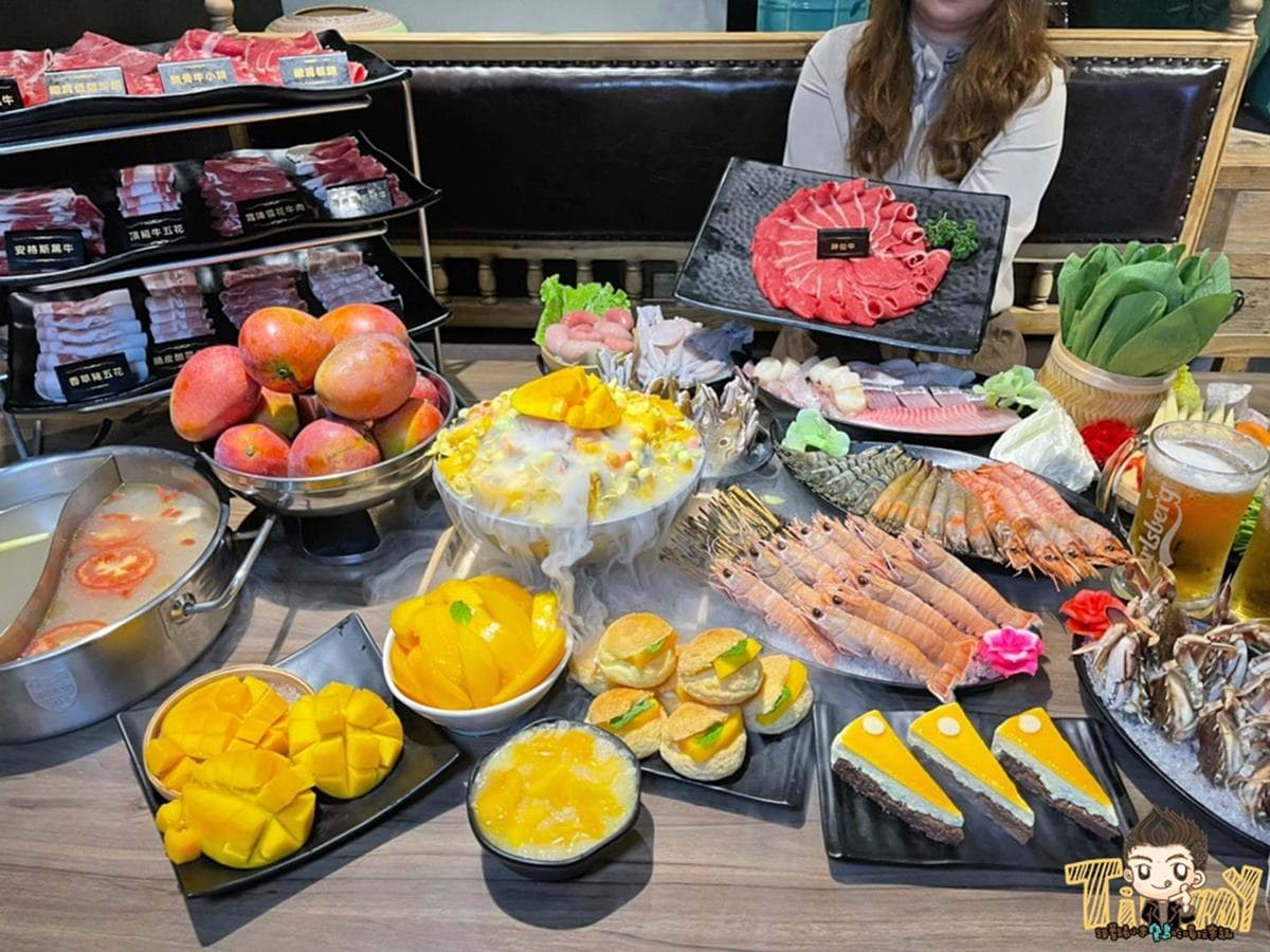 芒果控、火鍋控一次滿足！火鍋吃到飽推霸氣「芒果冰火鍋」，限定金剛蝦必嗑