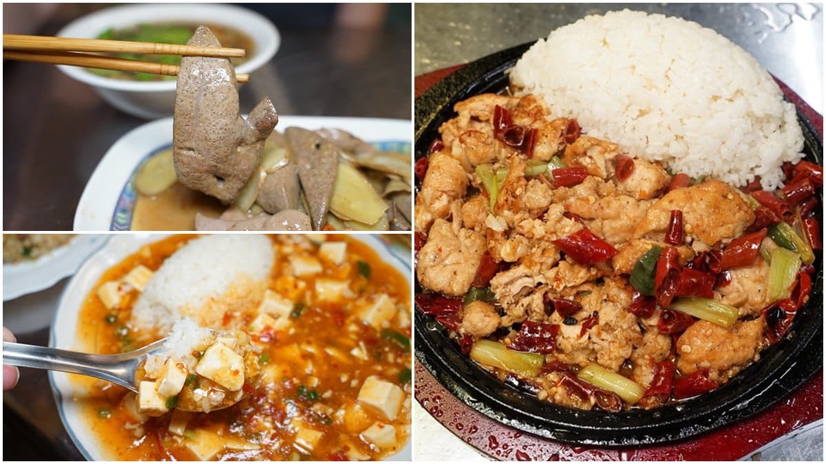 專治吃不飽!肉控必點爆量系宮保雞丁飯,爽脆豬肝、辣香麻婆豆腐一吃停不下