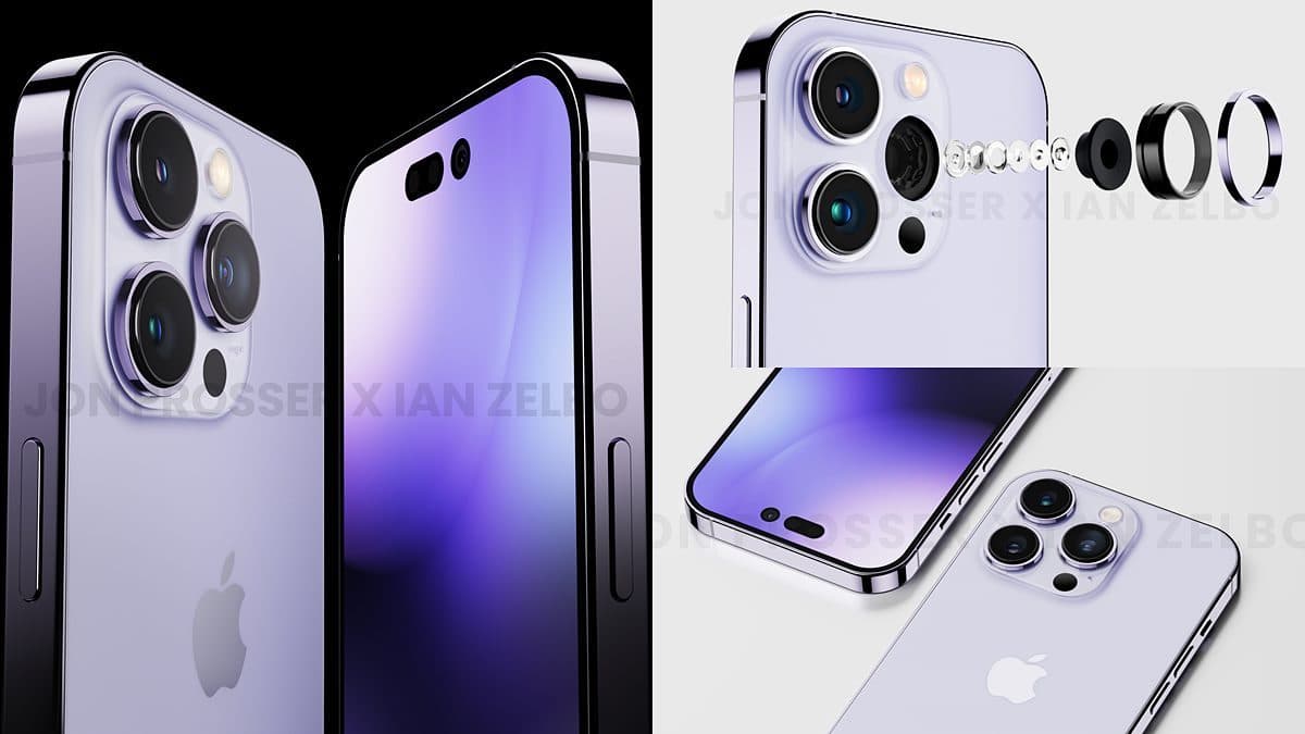 iPhone 14搶先曝光！手機瀏海升級「驚嘆號」，新款淡紫色、超強免解鎖功能