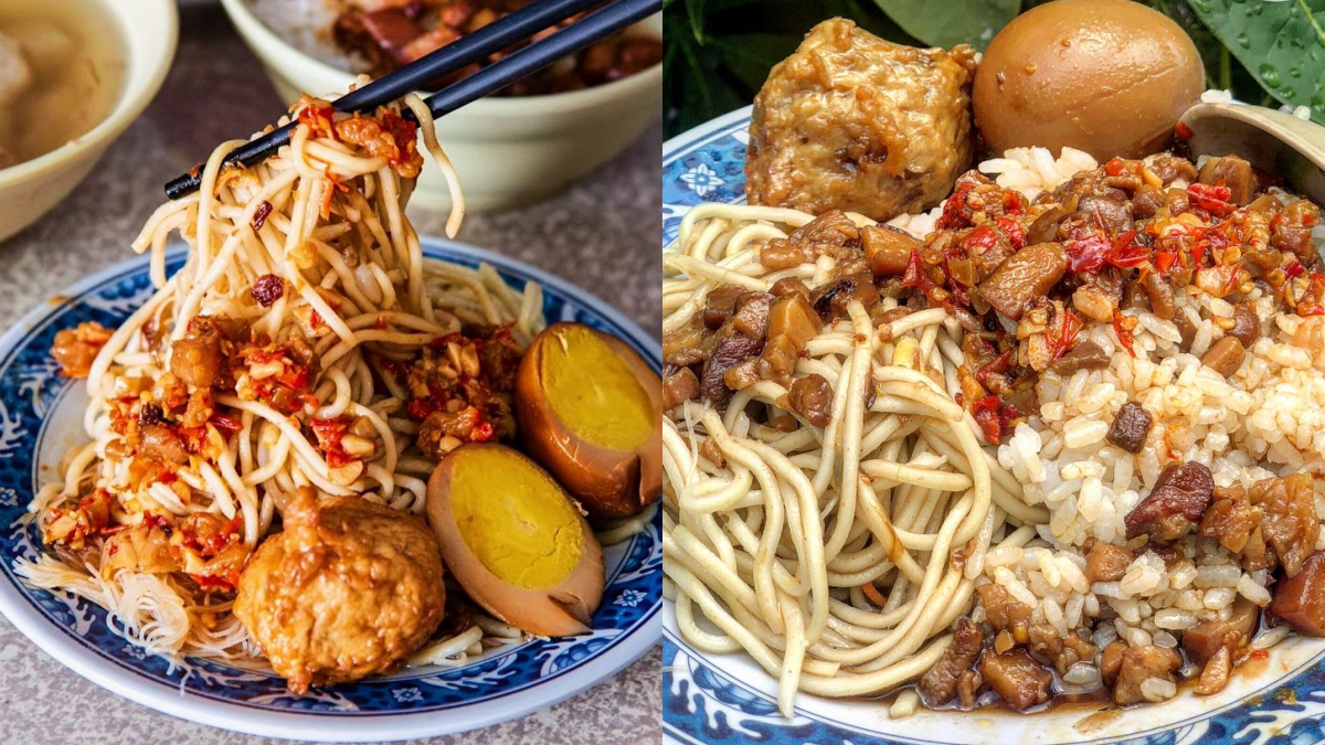 肉燥飯＋炒麵只要35元！台南超狂「半半吃法」內行必點，網激推：會上癮