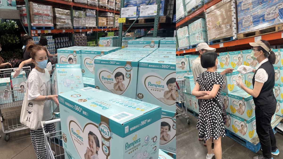 好市多尿布每箱折140元掀搶購潮!資深達人教三撇步:「這時間」來逛人最少,去賣場也能很安心! 好市多尿布每箱折140元掀搶購潮!資深達人教三撇步:「這時間」來逛人最少,去賣場也能很安心!