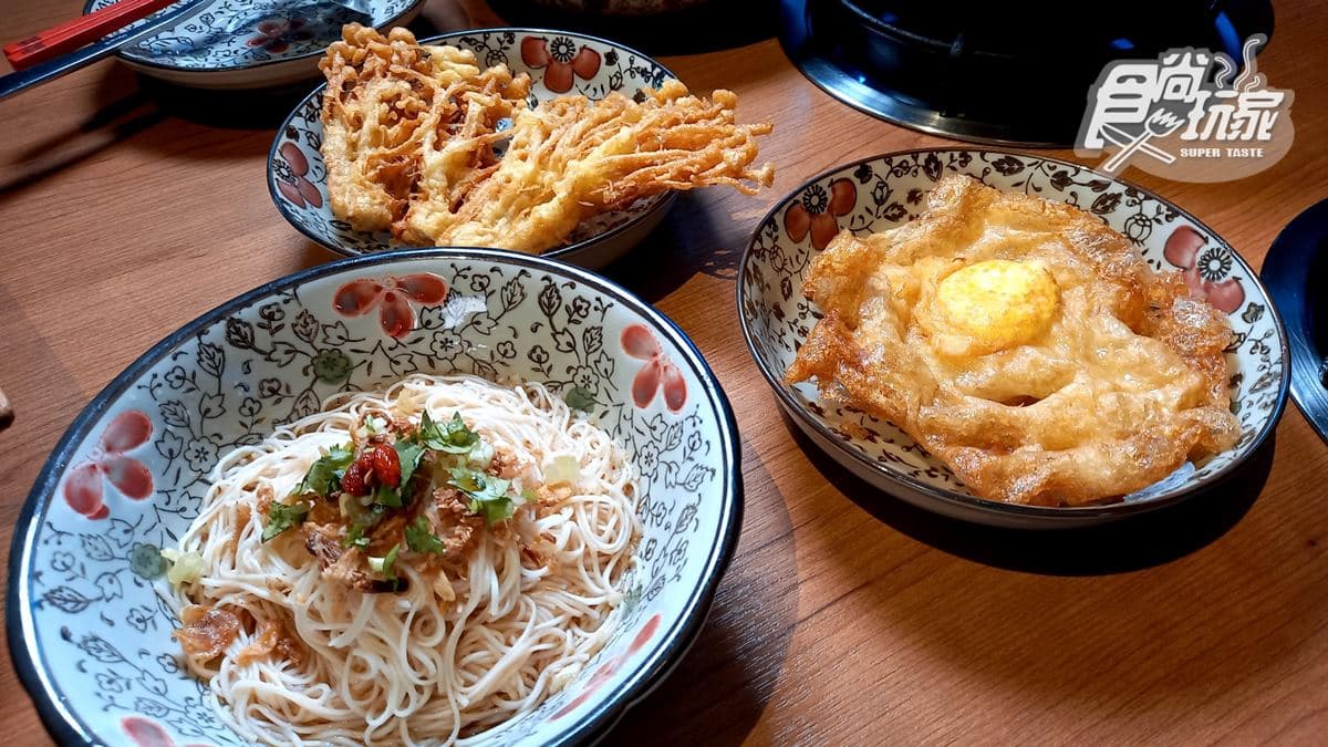湯棧的副食都很古早味，台味十足。