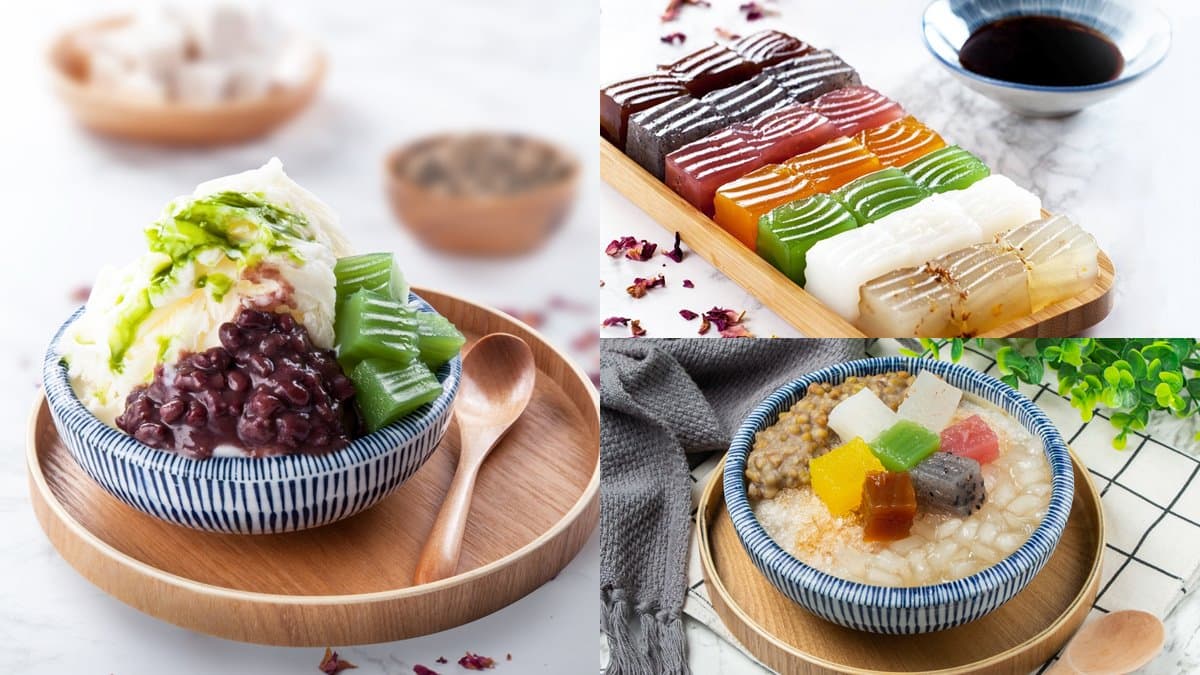 １碗只要40元！打卡夢幻「七彩方塊粉粿」，Ｑ彈粉粿＋古早味剉冰超欠吃