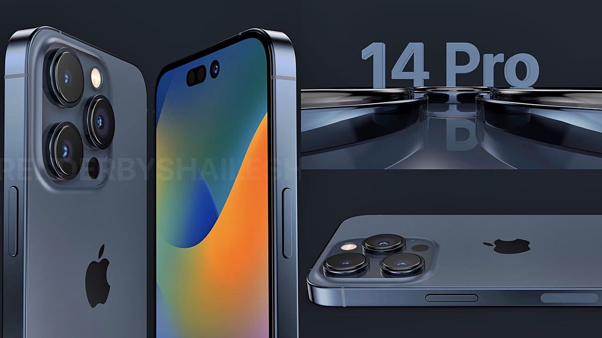 果粉錢錢準備好!iPhone 14最新「星空藍」旗艦機,螢幕占比最高、沒瀏海設計