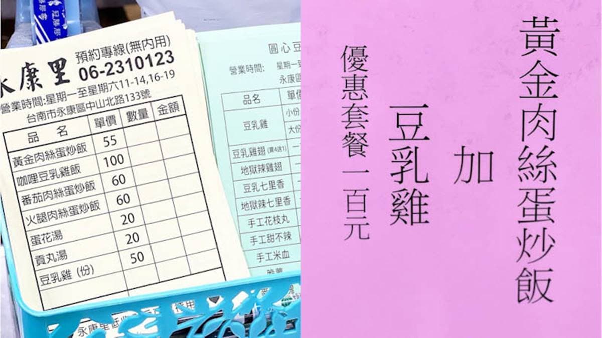 只要55元！巨無霸「碗公炒飯」吃１碗抵三餐，加碼豆乳雞也只要100元