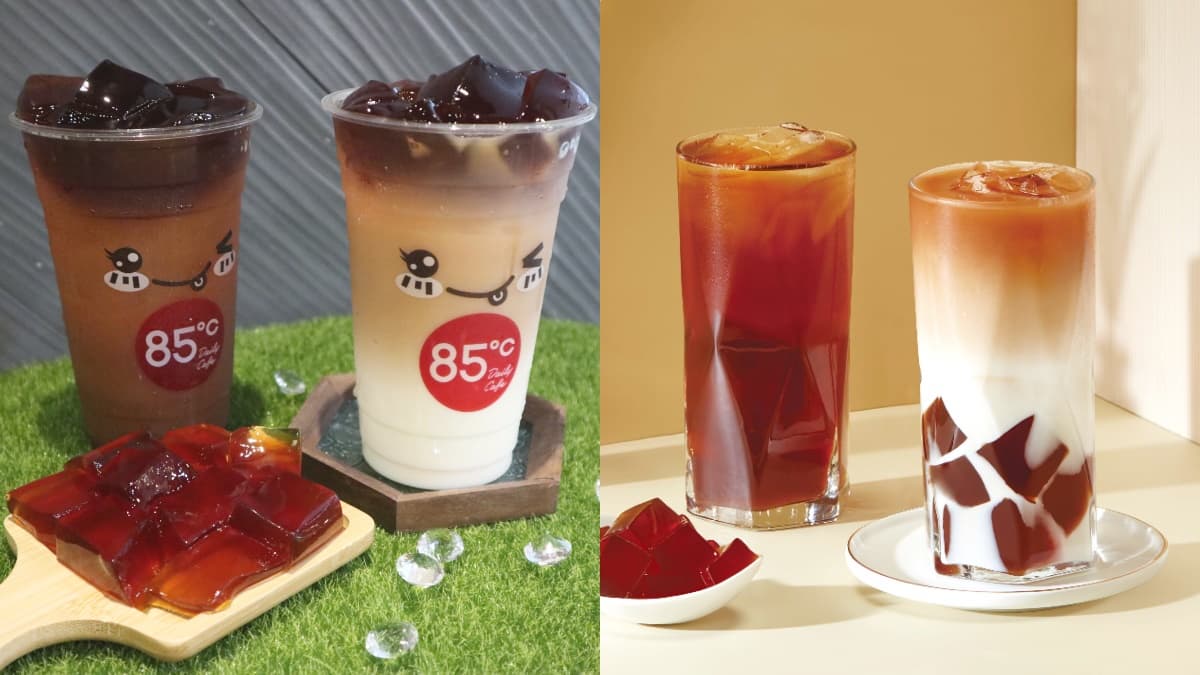 85度C「全新伯爵凍飲」QQ登場！８月再喝咖啡買２送１、第２杯25元