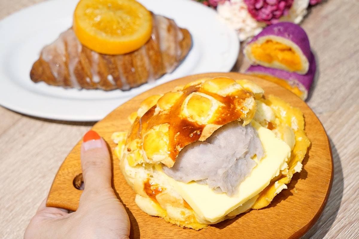 35元就能吃！IG超夯甜點店先搶「芋泥菠蘿」，檸檬可頌淋滿滿糖霜好罪惡