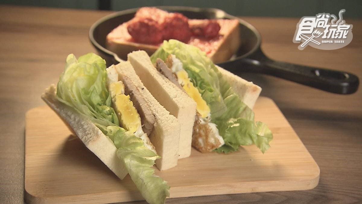 易百分肉蛋吐司早餐店