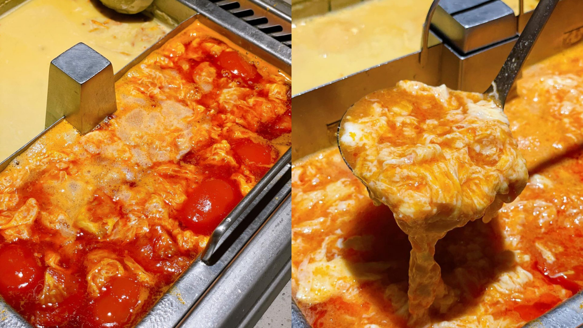 「海底撈」隱藏吃法再＋１！台版偷飯賊「蔥花牛肉番茄炒蛋」，３步驟輕鬆完成