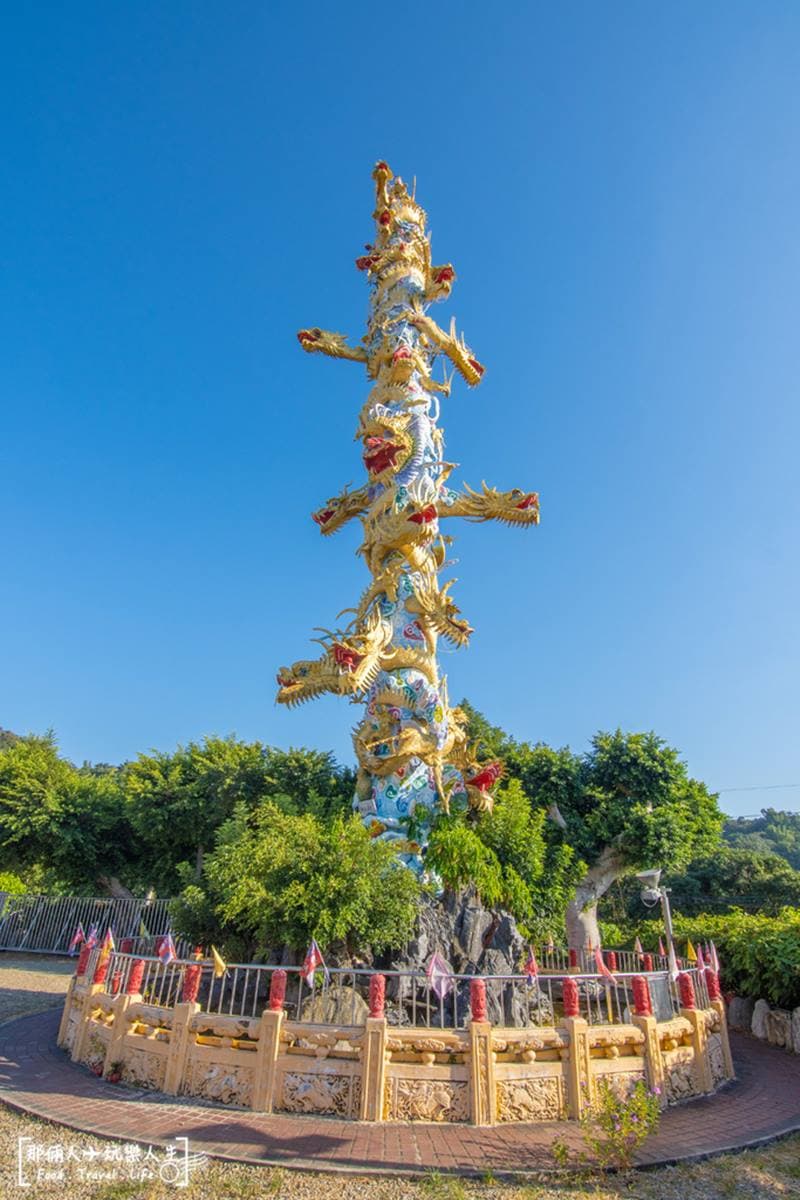瘋玩亞洲最大鳥類動物園！南投草屯吃玩５亮點：十九龍柱葫蘆廟、浮誇蝦炒飯