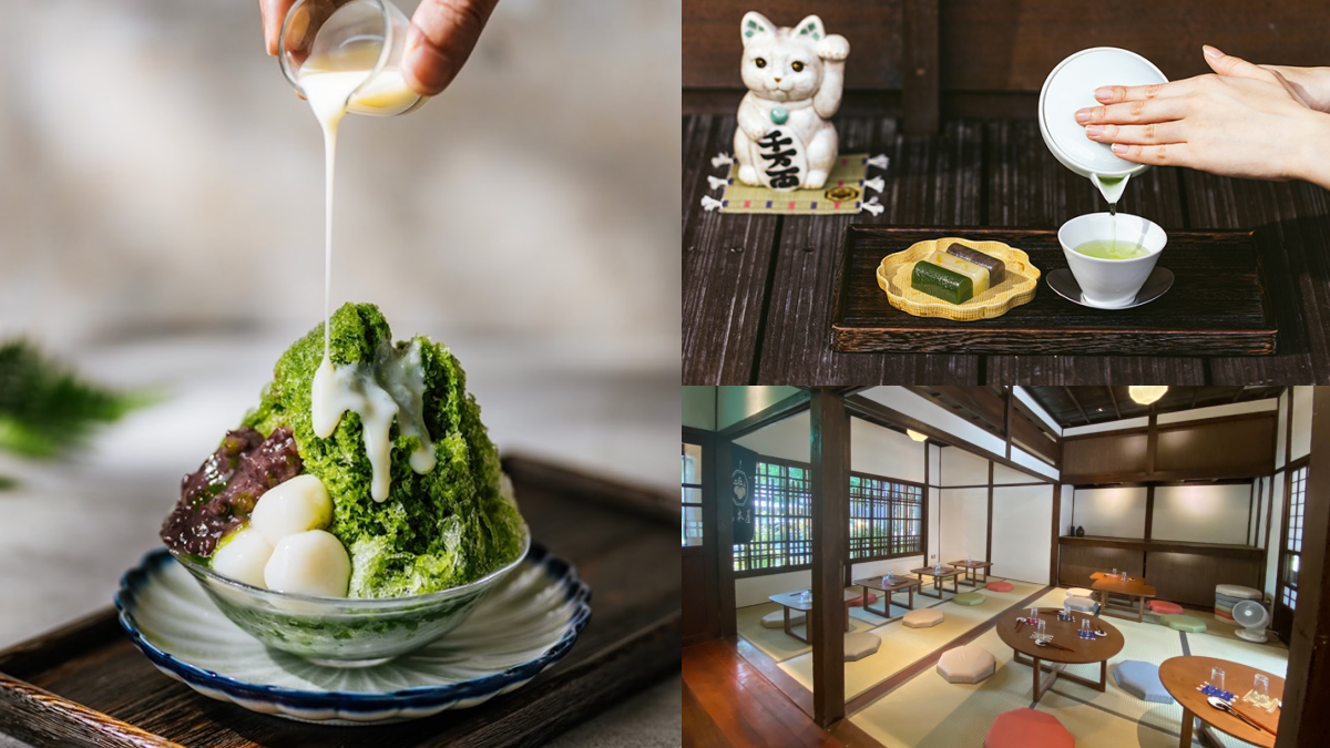 【新開店】百年日式老宅「京町 山本屋」在台北,先嗑宇治金時刨冰、超萌招財貓