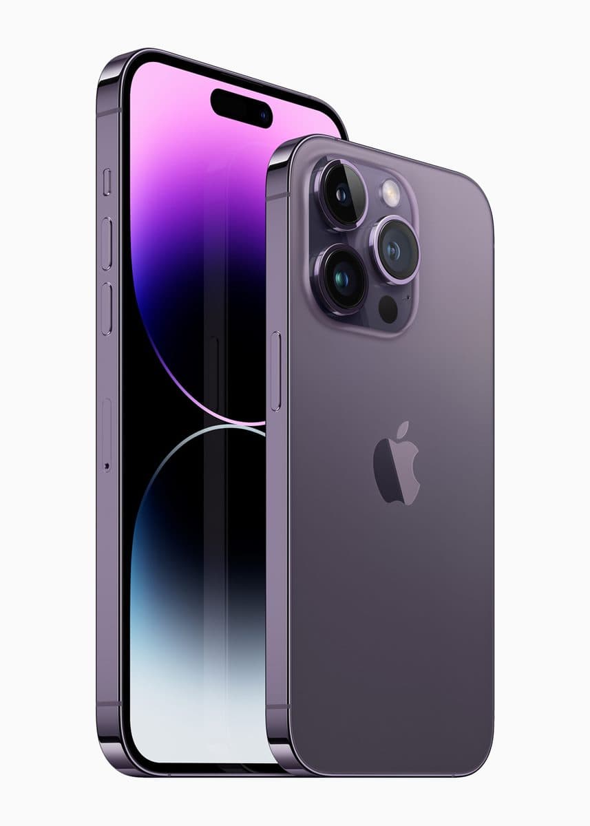 剪瀏海iPhone 14出現了！4800萬像素超狂相機，搭配深紫、金銀４新色