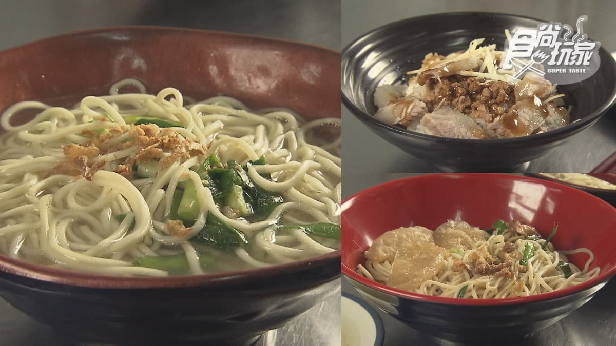 員林限定「拉仔麵」！甘甜大骨高湯搭蒜泥超對味，獨特炸豬皮一咬會爆汁
