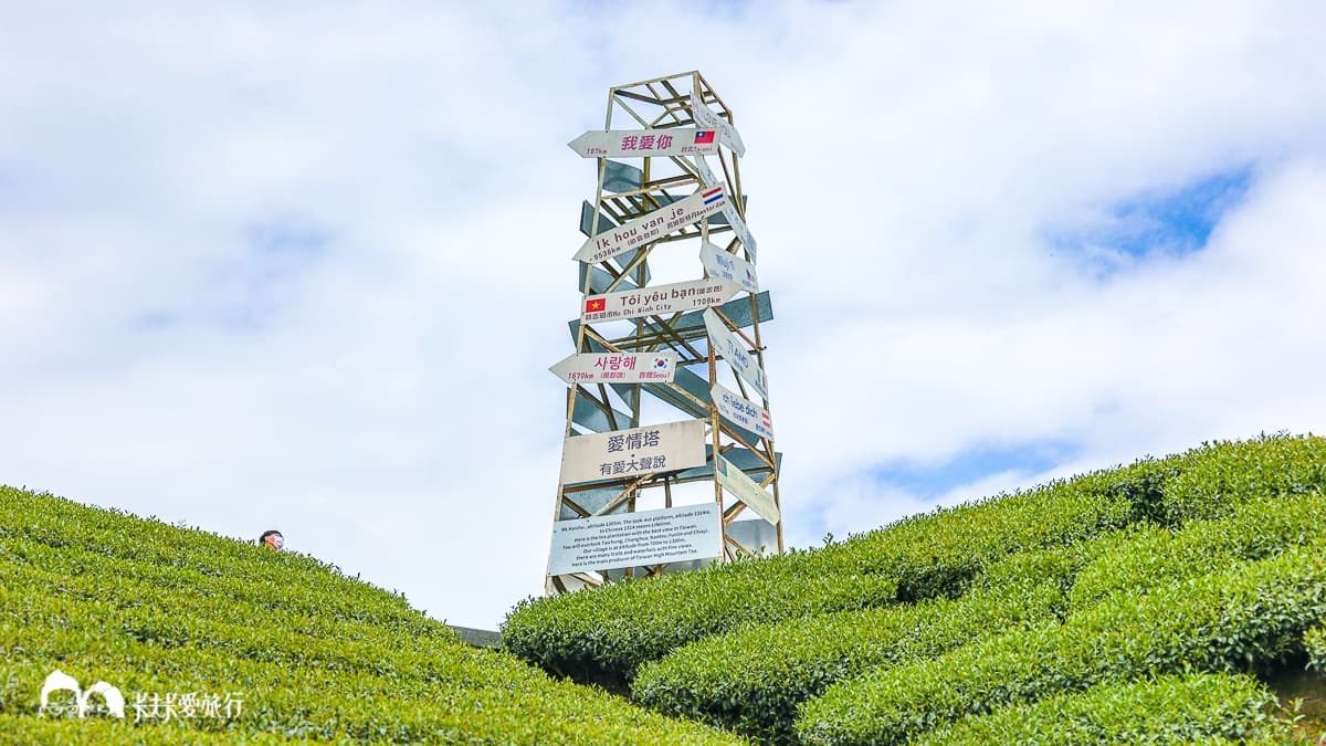 山頂上還有座愛情塔。（圖片來源：卡夫卡愛旅行）