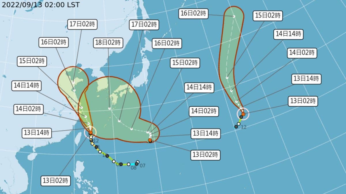 颱風全閃過台灣!3年沒放颱風假,網虧:「台風」台灣管的 颱風全閃過台灣!3年沒放颱風假,網虧:「台風」台灣管的