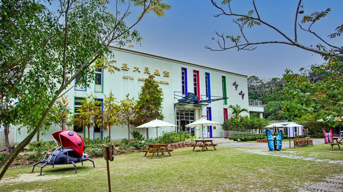 「新嘉大昆蟲館」位於嘉義大學旁，是很適合寓教於樂的親子景點。（圖片來源：史努比遊樂園）