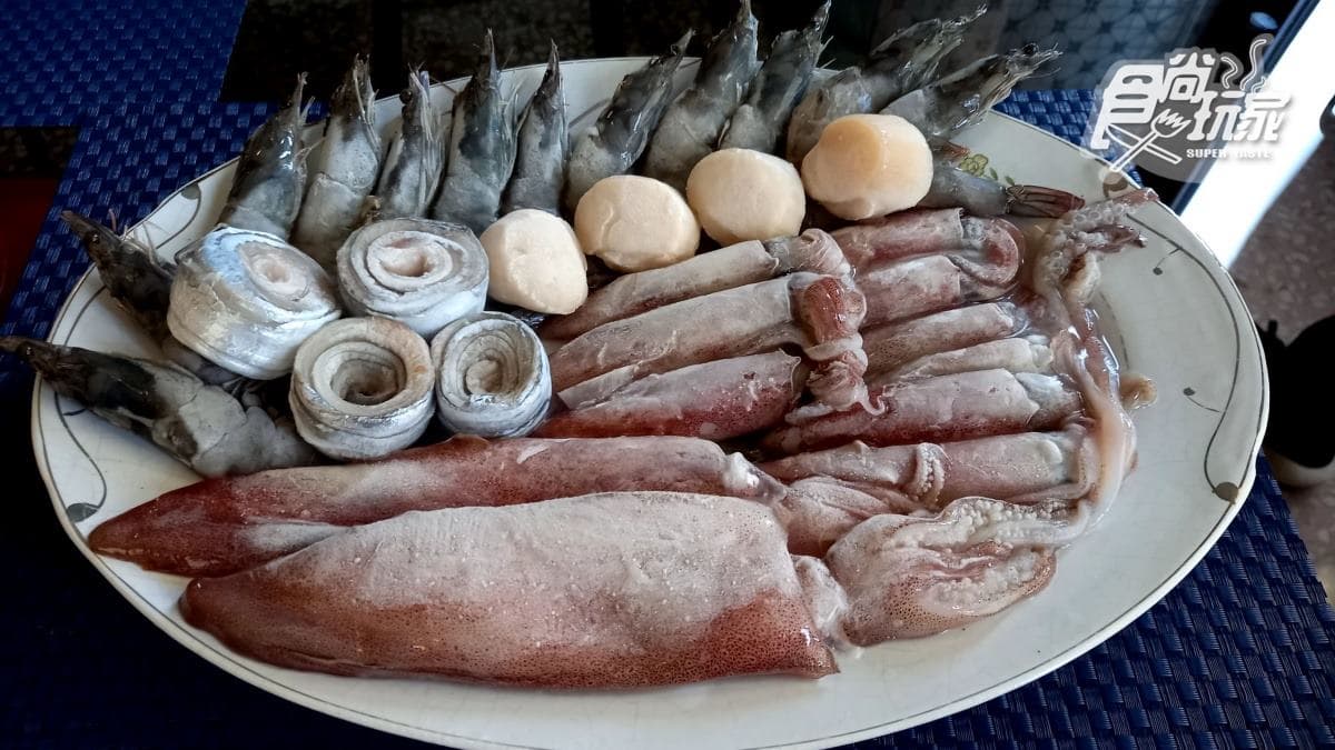 「海鮮盤」滿足海鮮控，非常過癮。