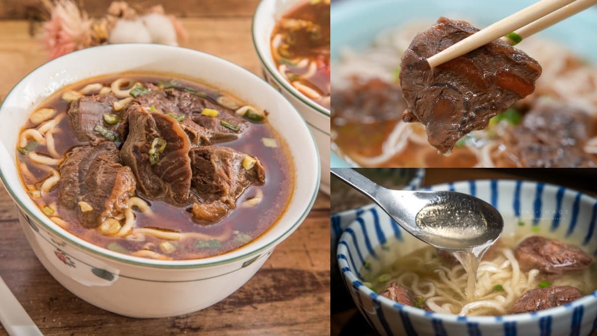 桃園人推爆！中壢５必吃牛肉麵：免費加麵加湯、1700則好評、只賣１種湯頭