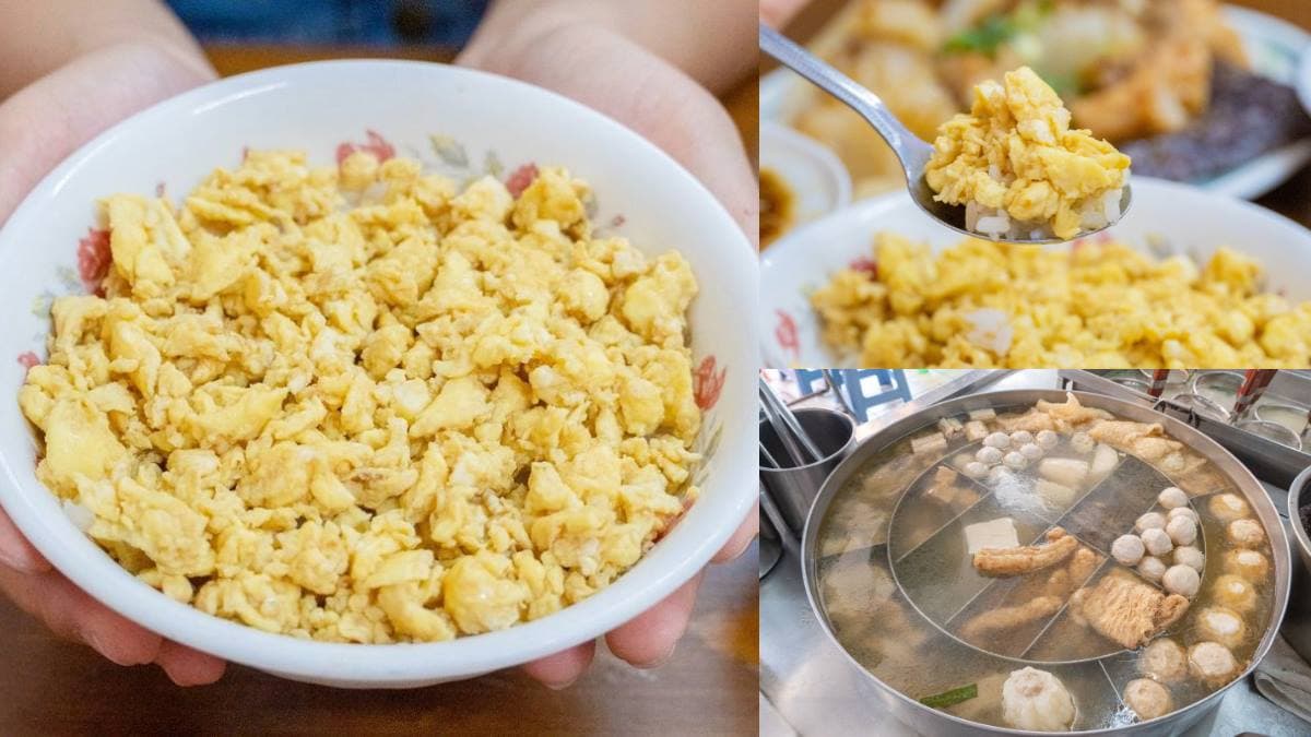 雲林人推爆！40元「古早味蛋飯」滿滿炒蛋內行必攪拌，附關東煮湯免費喝到飽