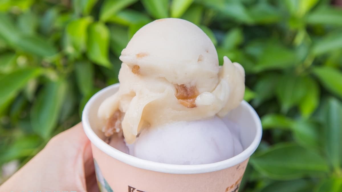 鳳梨很清甜，一樣是吃得到鳳梨塊。（圖片來源：小佳的幻想世界）