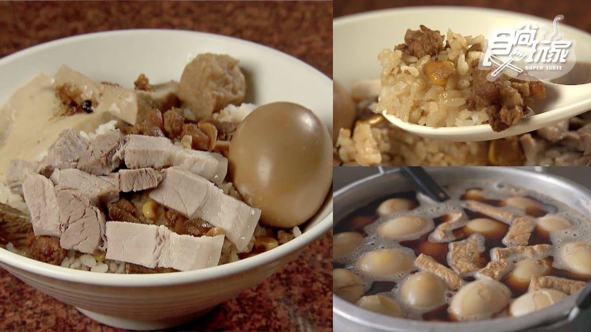 20元就能吃超飽！雲林愛心婆婆賣「大碗公滷肉飯」，鴨蛋、油豆腐通通有
