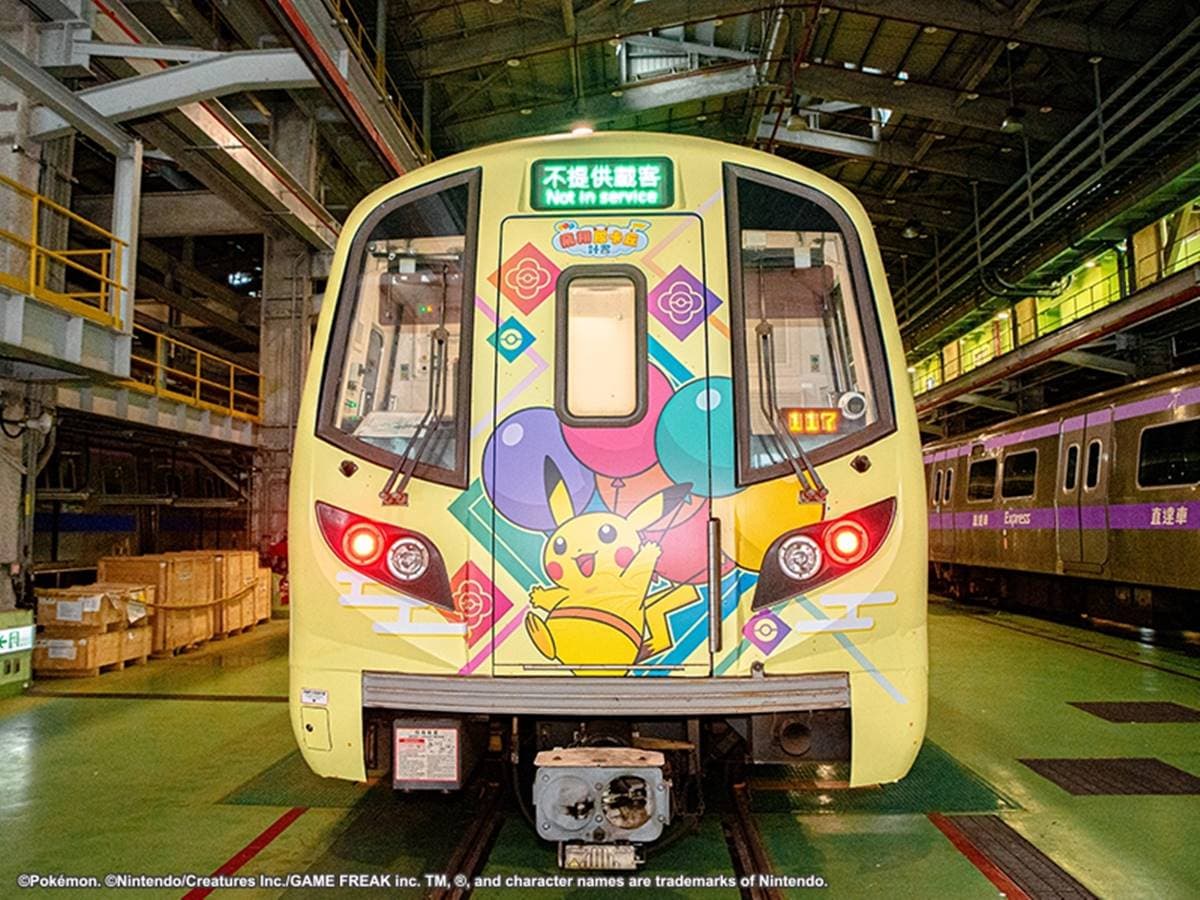 寶可夢鐵粉上車囉!桃捷最萌「皮卡丘彩繪列車」10/21啟航,1日套票快收服 寶可夢鐵粉上車囉!桃捷最萌「皮卡丘彩繪列車」10/21啟航,1日套票快收服