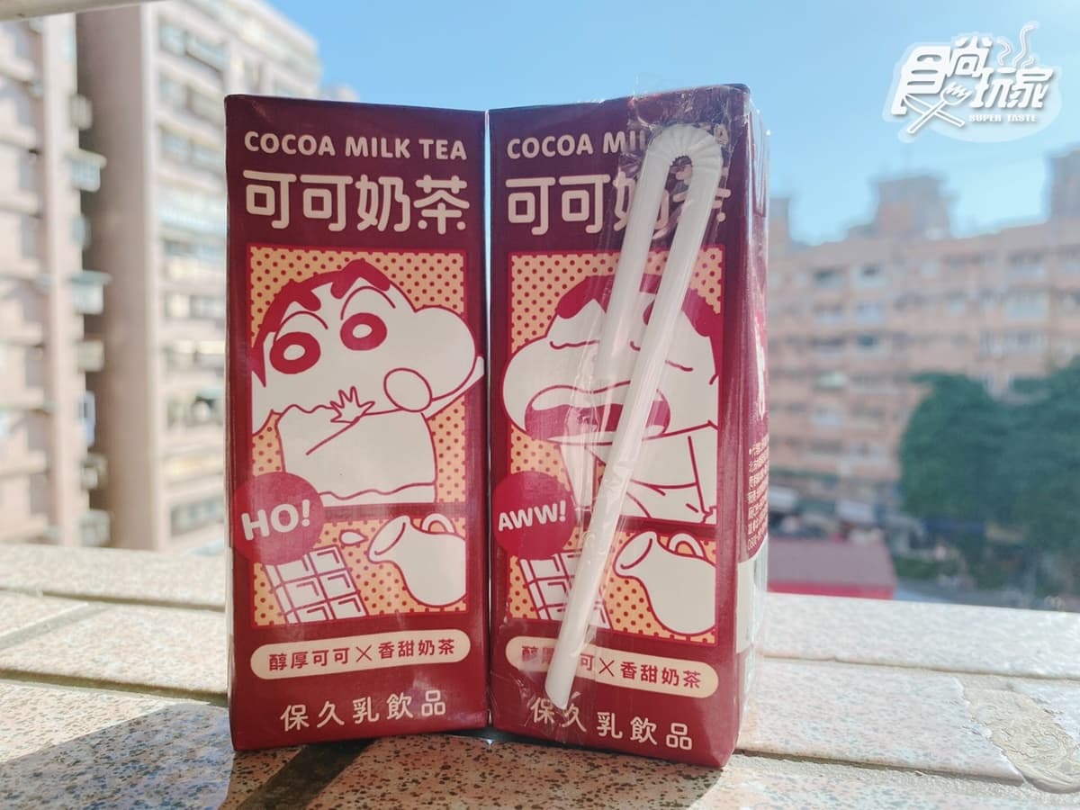 「蠟筆小新日式牛乳」最新款在7-11！可可奶茶、焦糖奶茶IG搶拍，上架優惠先收