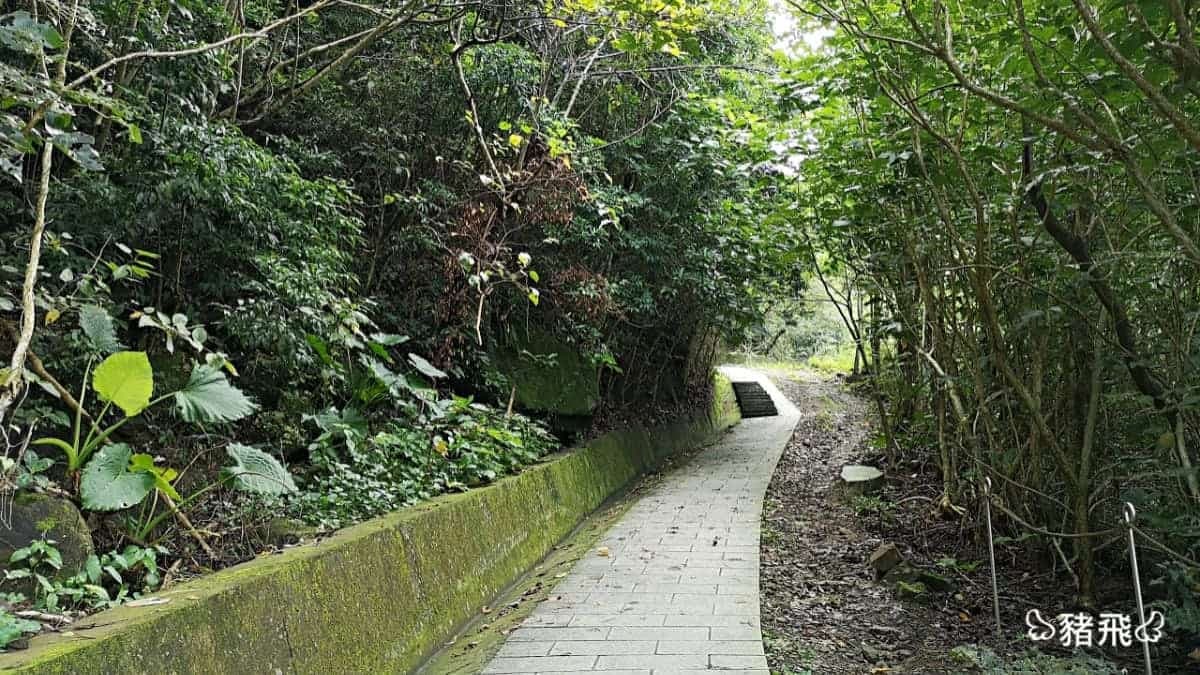步道前段是花崗岩，後段則是高架棧道和觀景平台。（圖片來源：豬飛小姐的彩色生活）