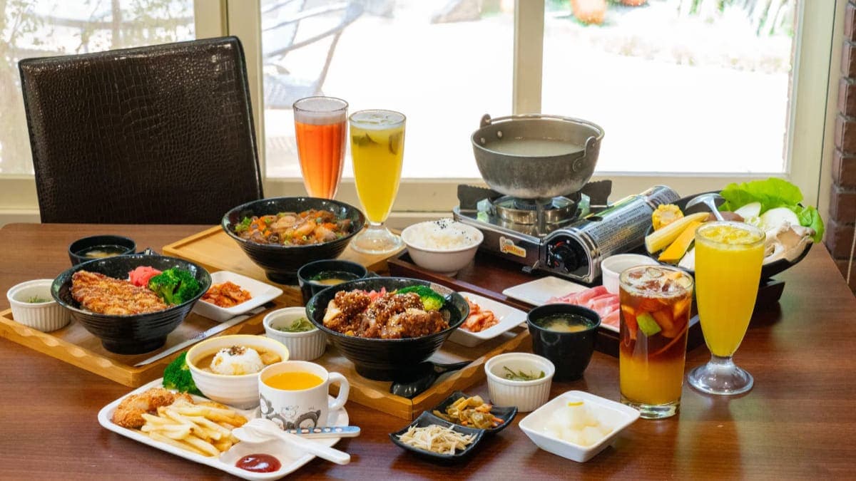 莊園裡面也有特色餐廳，提供各種異國美食。（圖片來源：我不是黃臉婆，我是韓國黃太太。）