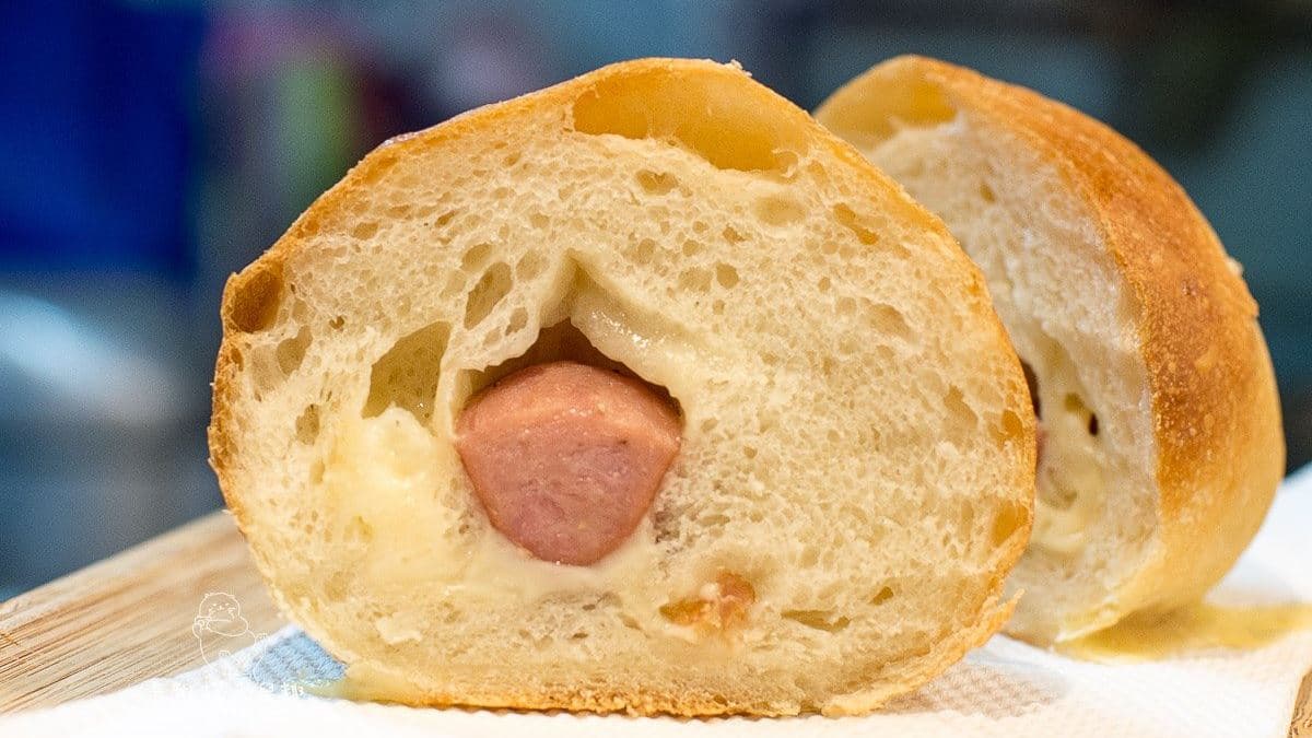 「起司德腸」口味也很不錯。（圖片來源：卡琳摸魚兒去）
