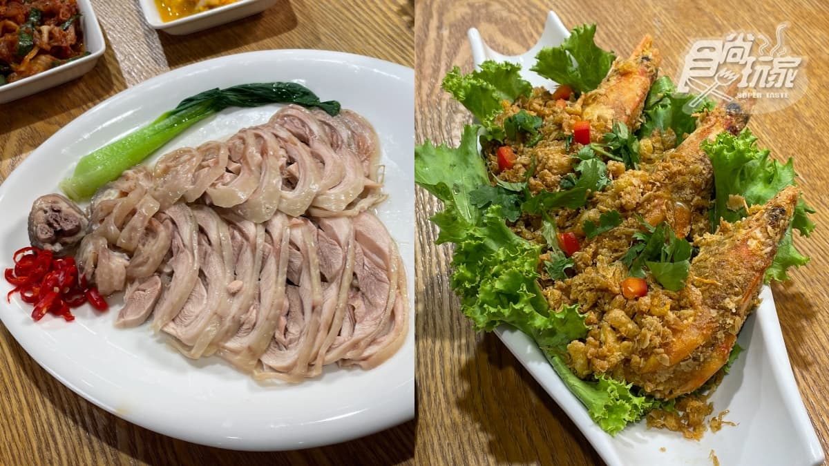 沒預約吃不到！招牌油雞沾祕製辣醬一吃上癮，鹹蛋「麥片蝦」尬蛋酥香脆唰嘴