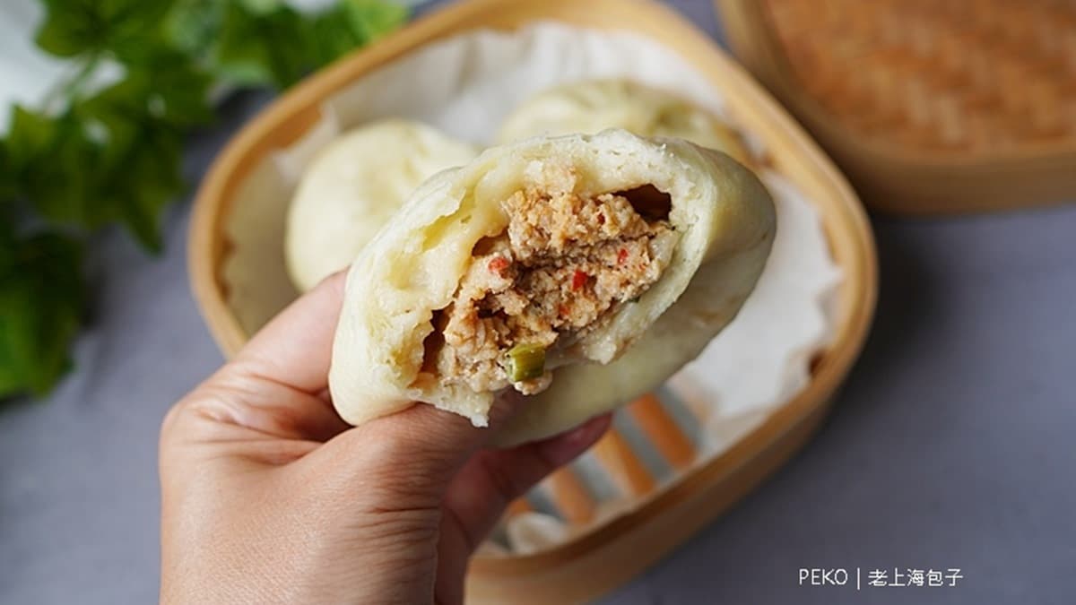 另外也有賣泡菜口味的肉包。（圖片來源：PEKO の Simple Life）