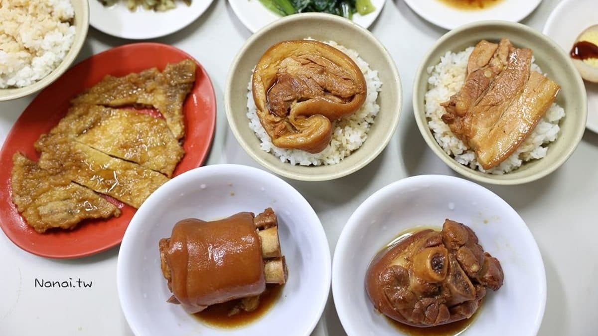 店家堅持使用溫體豬肉，打造美味的豬腳飯等料理。（圖片來源：Nana愛旅行札記）