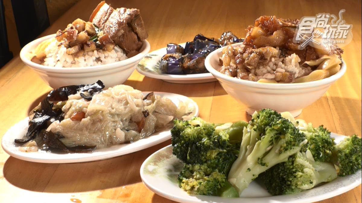 「李海滷肉飯」每天凌晨４點半就營業，是許多在地老司機的早餐首選。