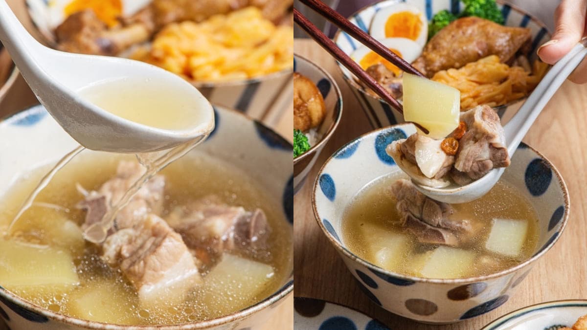 台南最美雞湯店！「韓風店面」賣百元台式美味，加碼當歸養生湯免費喝到飽