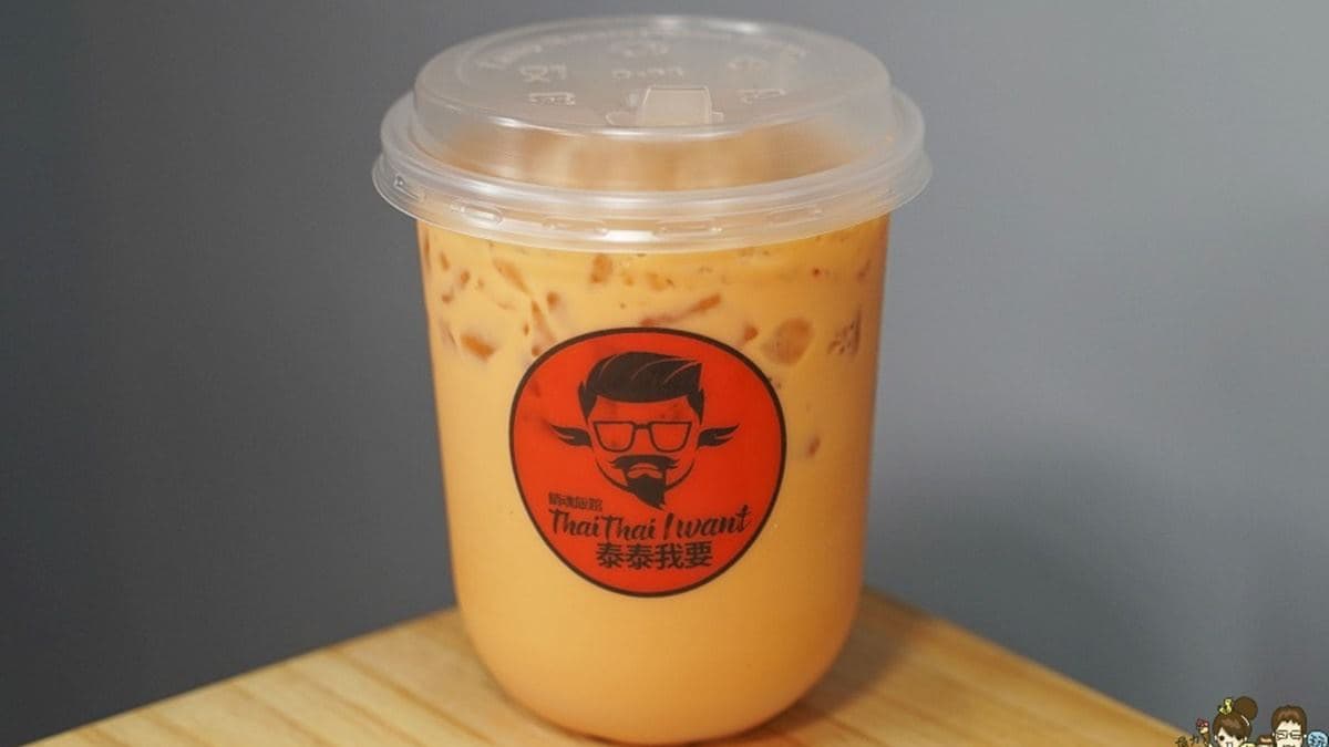 泰奶使用泰國手標紅茶製作，帶有香醇茶香，不擔心過於甜膩。（圖片來源：跟著尼力吃喝玩樂）