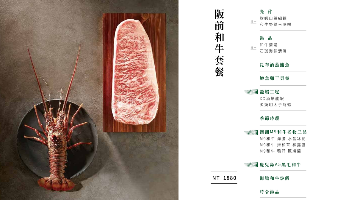 【新開店】王品全新鐵板燒！「阪前」推頂級和牛７吃，開幕時間、菜單一次看