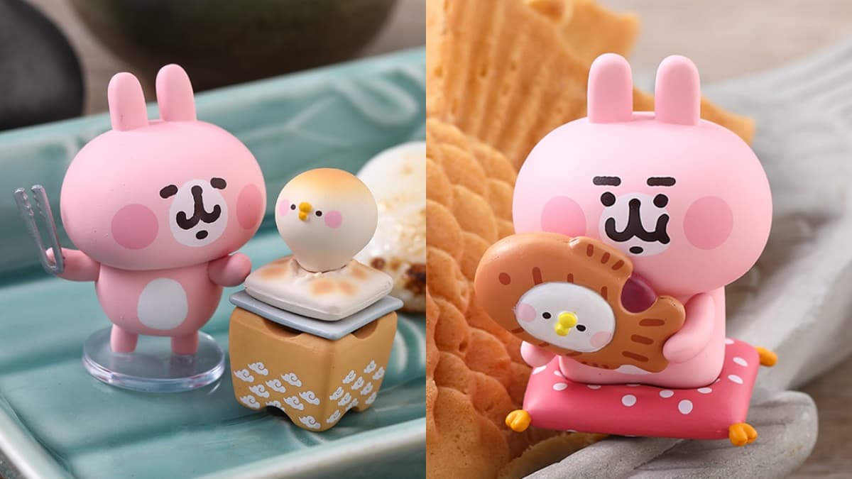 萌爆「卡娜赫拉的小動物」和菓子公仔！P助變烤麻糬、鯛魚燒，再搶限量特典