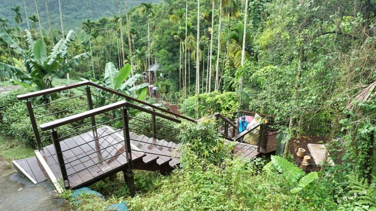 「太興飛瀑步道」總長約700公尺，算是老少咸宜的親民步道。（圖片來源：Keavy愛七淘）