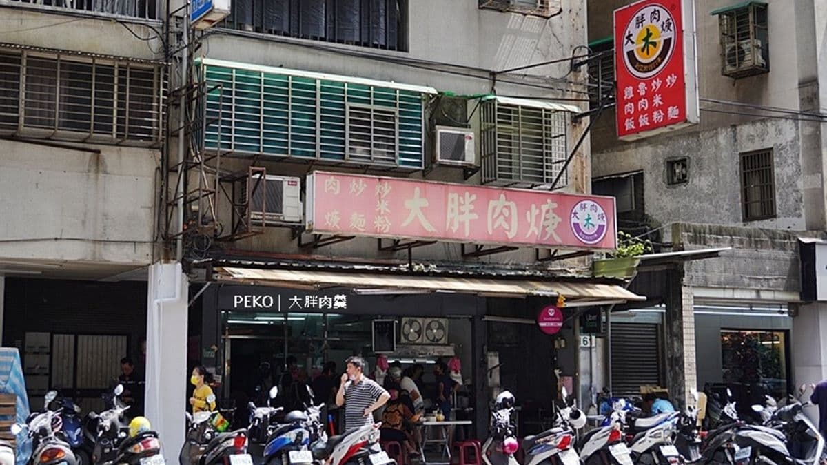 「大胖肉羹」算是老字號的中和美食，分店在莒光路上。（圖片來源：PEKOのSimple Life）